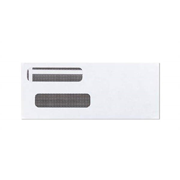 Envelopes 10-100 Self Seal Double Window Security Tinted Envelopes for Computer Checks-Compatible for QuickBooks 3-5/8 X 8-11/6 Envelopes 10-100 Self Seal Double Window Security Tinted Envelopes for Computer Checks-Compatible for QuickBooks 3-5/8 X 8-11/6